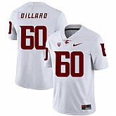 Washington State Cougars 60 Andre Dillard White College Football Jersey Dzhi,baseball caps,new era cap wholesale,wholesale hats